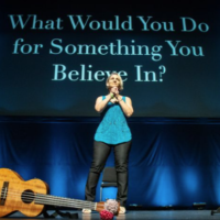 Stephanie Staples With Guitar